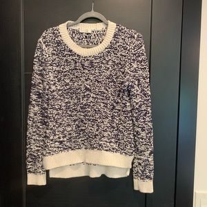 Rag & Bone marled high-low cotton blend sweater ❤️